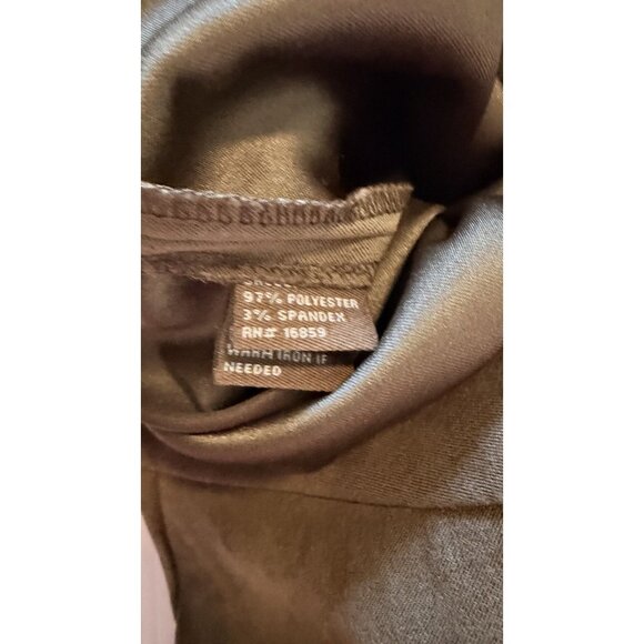 J. McLaughlin Chino Pants Womens 4 Brown Stretch Flat Front Straight Leg Preppy - Picture 6 of 10